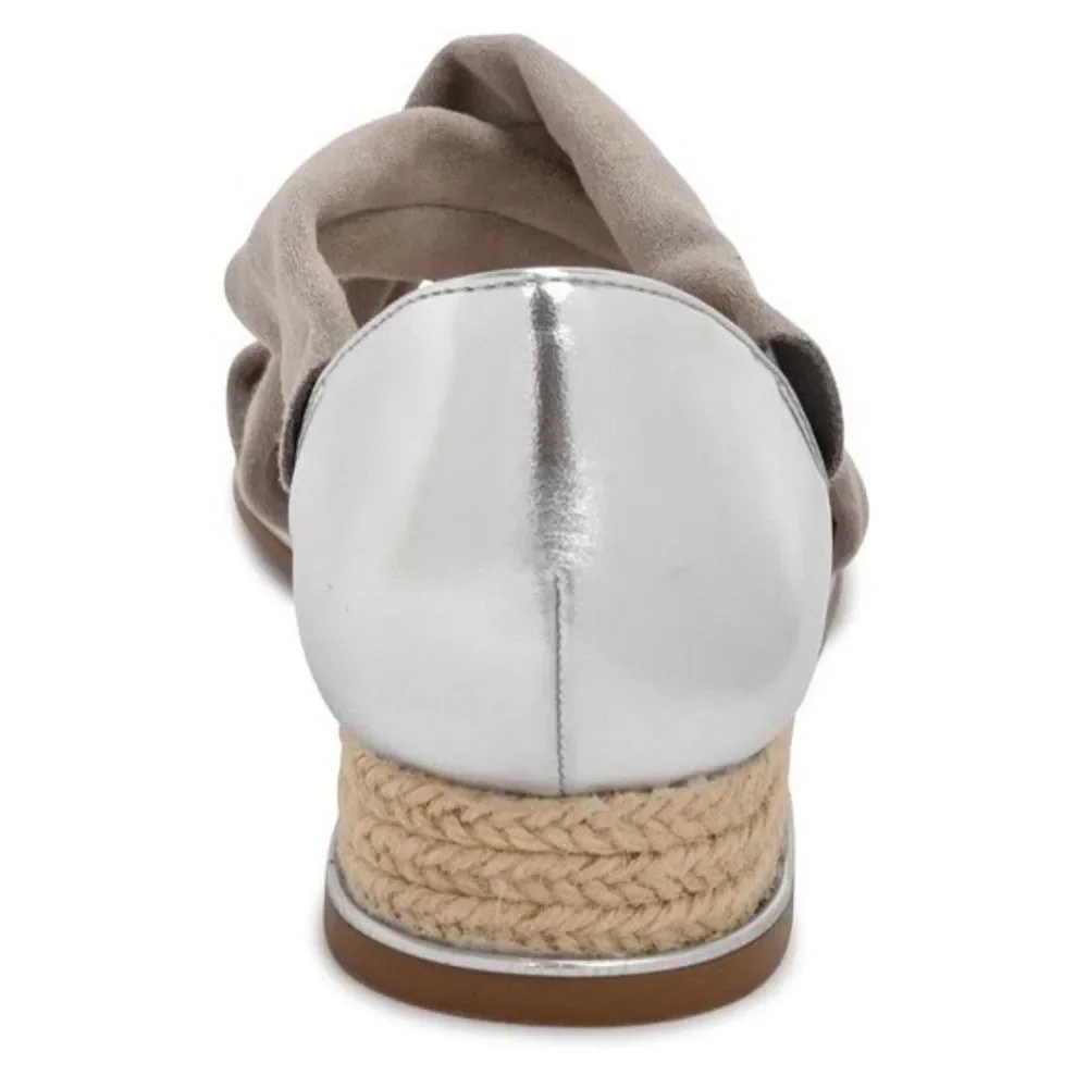 Vintage Havana Pia Light Gray Sandal 7.5 NWT